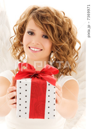 angel with gift angel with gift 7369971