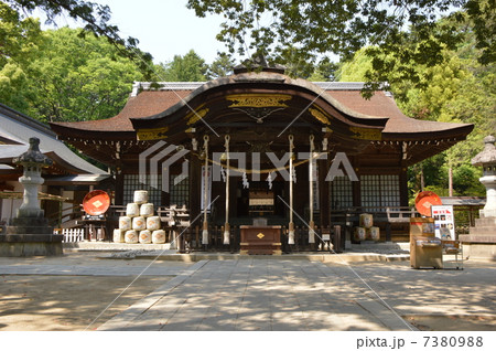 武田神社本堂 山梨県 武田神社本堂 山梨県 7380988