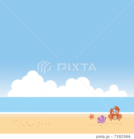 砂浜のカニ 7382066