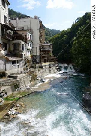 群馬県　四万温泉 7383126