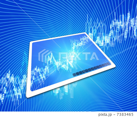 タブレットパソコンで株式投資 7383465
