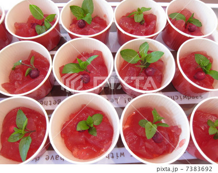 ハーブとベリーのジュレ 7383692