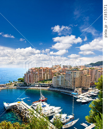 Fontvieille, new district of Monaco Fontvieille, new district of Monaco 7385571