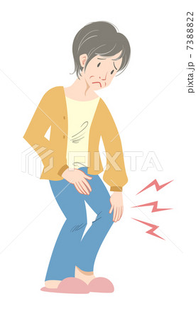 関節痛（右向き） 7388822