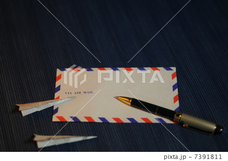 エアメールと紙飛行機 エアメールと紙飛行機 7391811