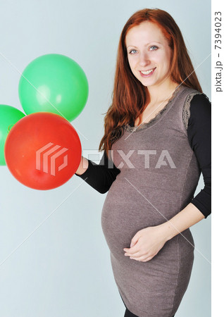 women with balloons women with balloons 7394023