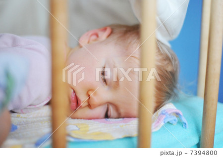 Cute baby sleeping 7394800