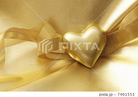 金のハート 金のハート 7401553