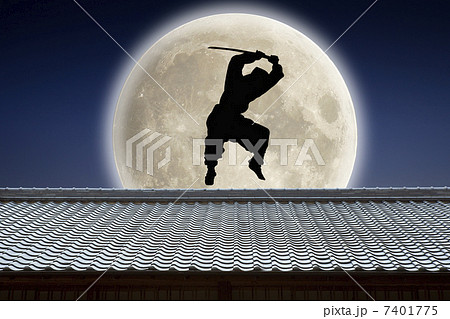 忍者シルエット 7401775
