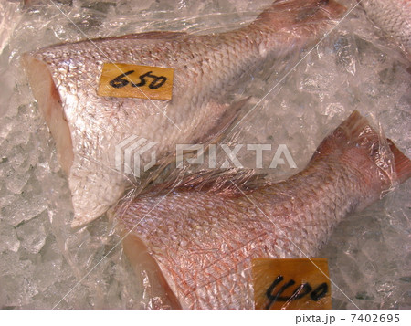 新鮮な魚の切り身 7402695