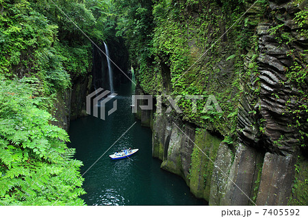 高千穂峡真名井の滝 7405592