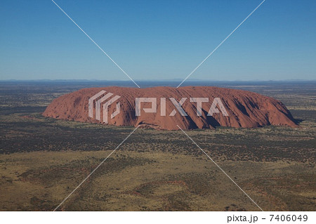 ウルル航空写真 7406049