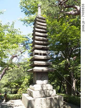 八芳園の十三層塔 7409856
