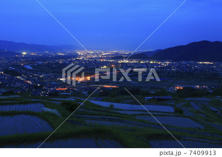 姨捨の棚田 姨捨の棚田 7409913