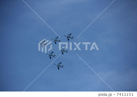 ブルーインパルス　in  六魂祭、福島 7411151