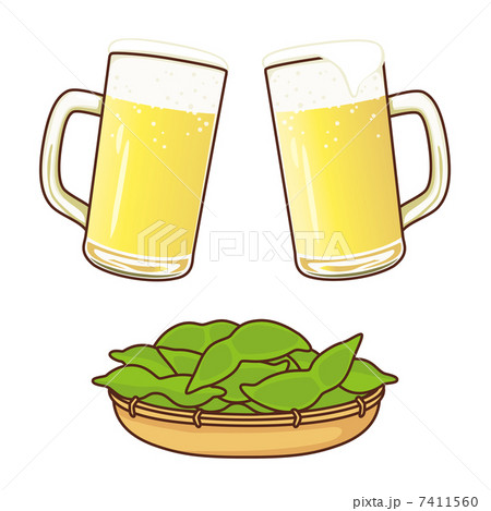枝豆で乾杯！ 7411560
