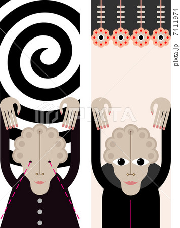 Hypnosis - vector illustration 7411974
