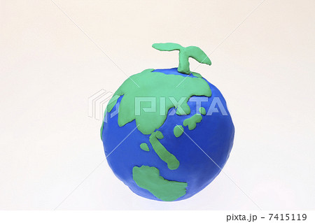 粘土の地球儀 7415119