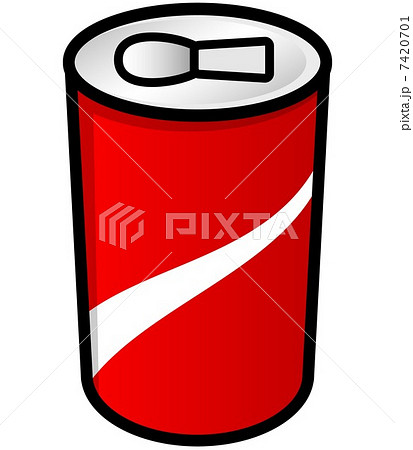 缶ジュース コーラのイラスト素材