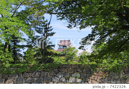 日新館跡地側からの鶴ヶ城 7422326