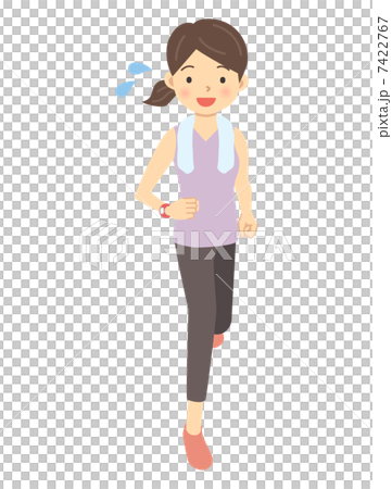 Running women 7422767