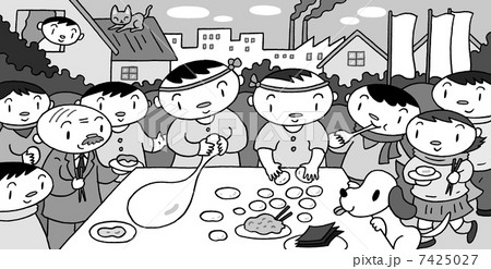 お餅作り 7425027