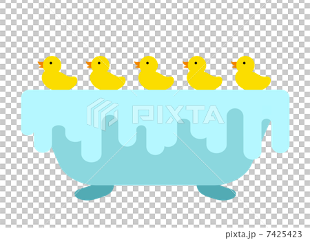 鴨子在洗澡 7425423