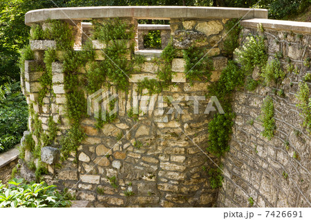 Background of old stone wall texture 7426691