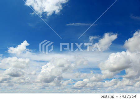 white clouds on blue sky 7427554