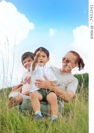 Happy children in nature Happy children in nature 7431541