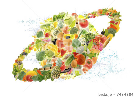 野菜と果物 野菜と果物 7434384