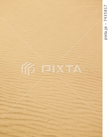 砂の模様（風紋） 7435817