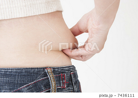 太めの中年女性 7436111