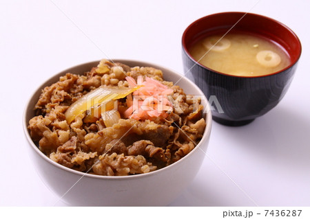 牛丼 7436287