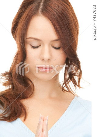 praying businesswoman praying businesswoman 7437623