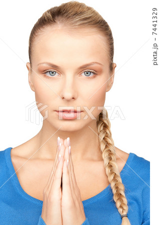 praying businesswoman praying businesswoman 7441329