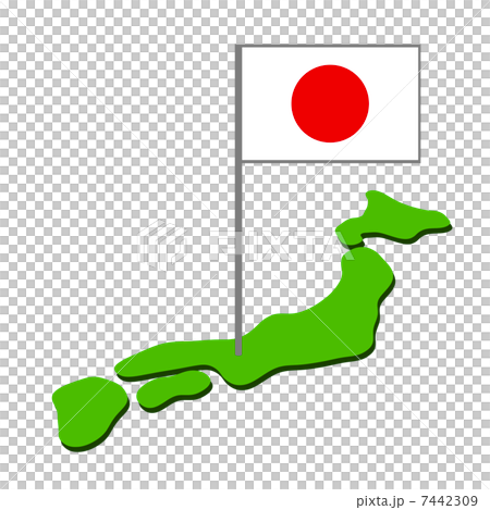 日の丸国旗 7442309