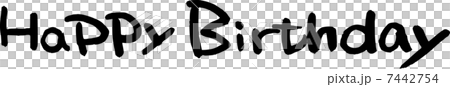 Happy Birstday 太字 Happy Birstday 太字 7442754