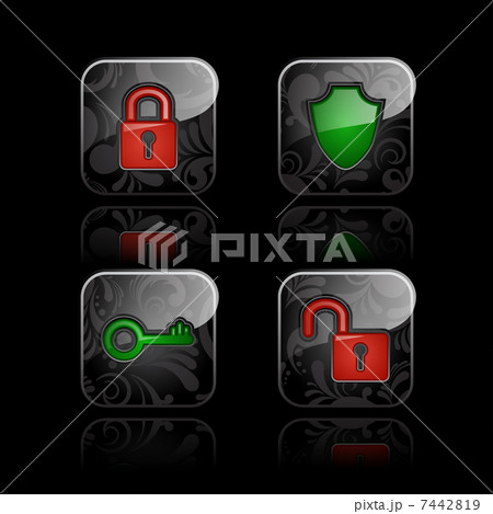 Security icons 7442819