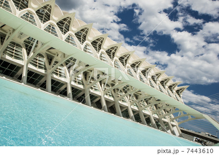 City of art and science museum in Valencia. Spain 7443610