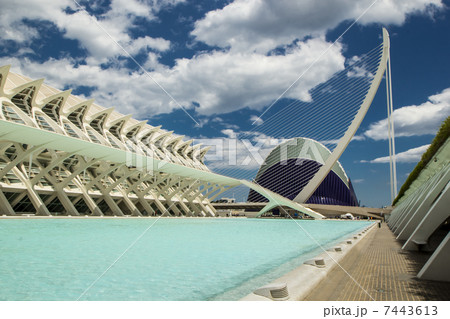 The city of arts and aciences In Valencia, Spain 7443613