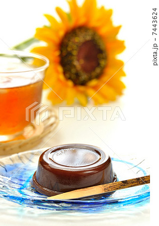 水羊羹と麦茶 7443624