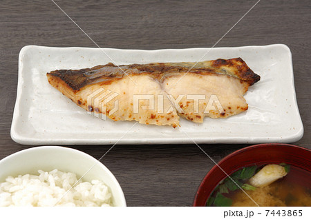 おいしい銀サワラ西京焼きとご飯 7443865