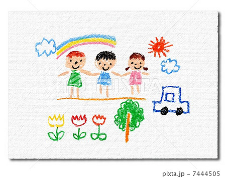 子供たちのイラスト 7444505