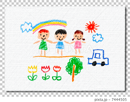 子供たちのイラスト 7444505