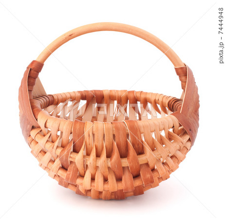 Empty wicker basket Empty wicker basket 7444948