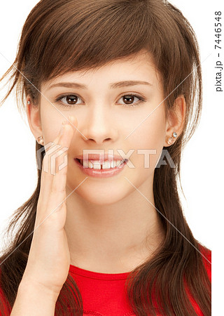 teenage girl whispering gossip 7446548