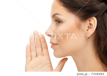 woman whispering gossip 7446984