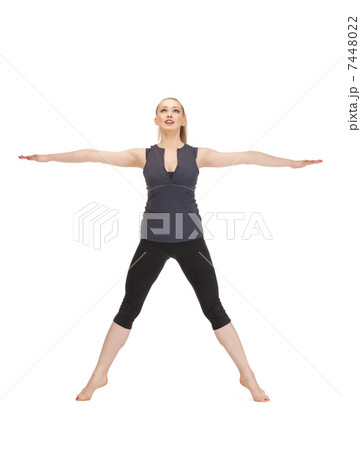 lovely fitness instructor 7448022