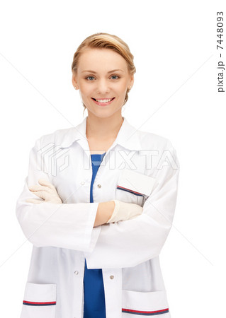 attractive female doctor 7448093